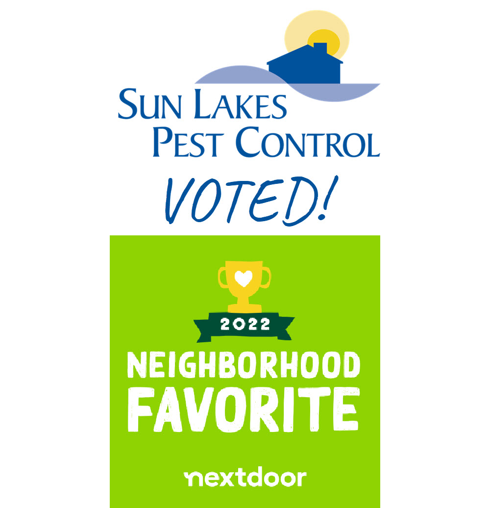Sun Lakes Pest Control Voted Neighborhood Favorite